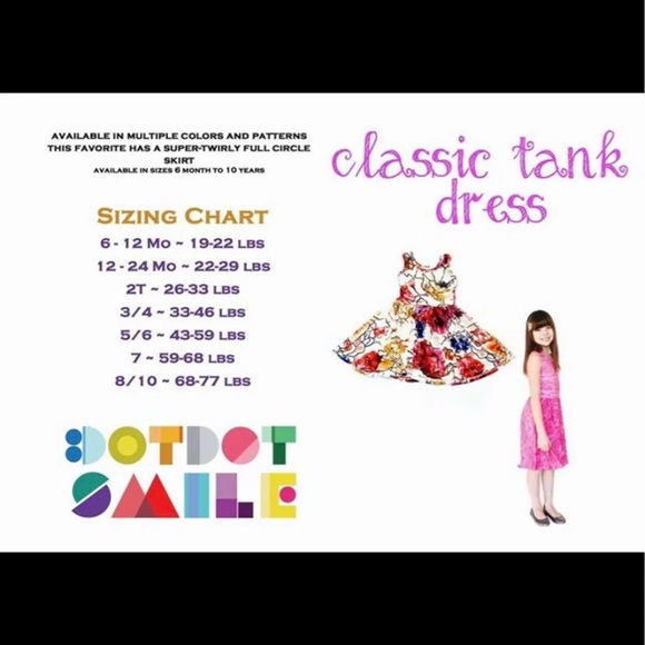 *NWT* DotDotSmile Size 5/6 Tank Dress - Picture 4 of 4
